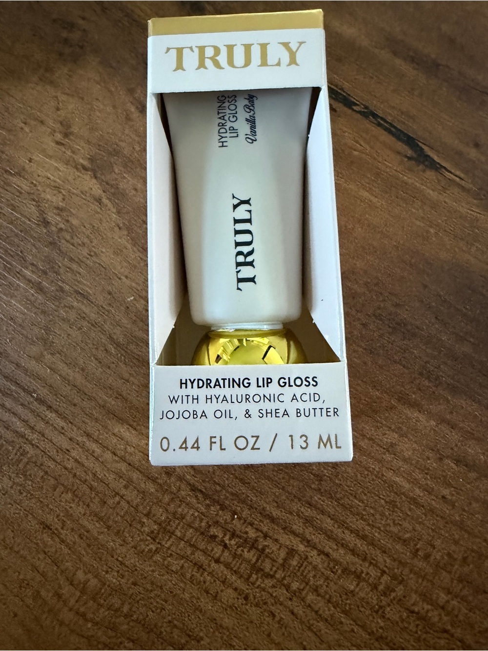 TRULY Hydrating Lip Gloss - Vanilla Baby NIB!
